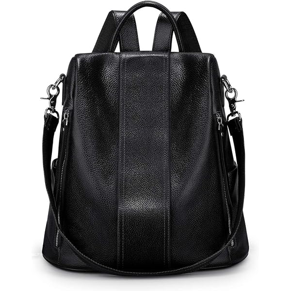 Amazon.com: PORRASSO Backpack Fashion Shoulder Bag Women Handbag Rucksack  Daypack Nylon Crossbody Bag for Work Travel Daily Use Black : Clothing,  Shoes & Jewelry