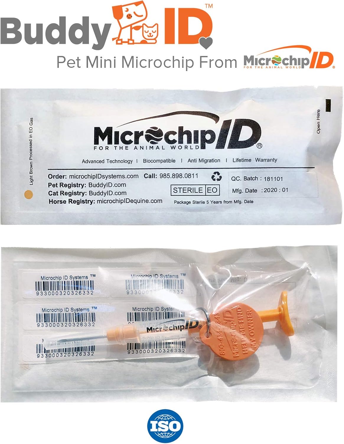 buddy id mini microchip