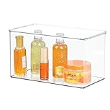 InterDesign Clarity Storage Box Organizer for