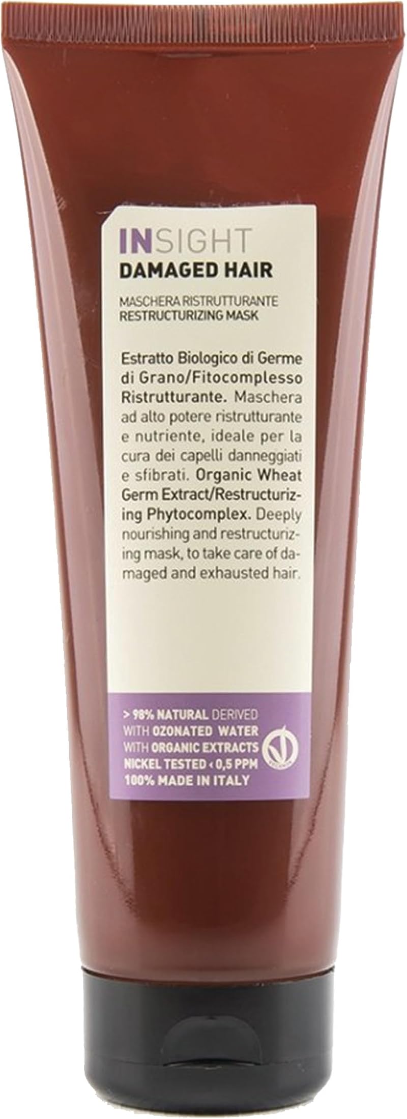 INSIGHT Damaged Hair Mask 250ml Restorative Treatment Repair