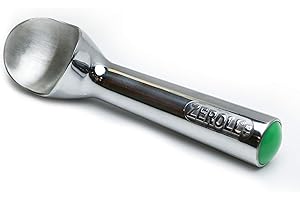 Zeroll 1016 Original Ice Cream Easy Scoop with Unique Liquid Filled Heat Conductive Handle Simple One Piece Aluminum Design E