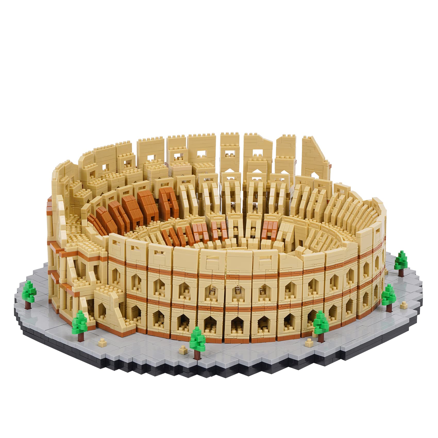 LULUFUN Building Block Set, Roman Colosseum Architecture Model Blocks Kit, Collectible Model Sets to Build,Toy Gifts for Kids and Adults 5594pcs — image 1