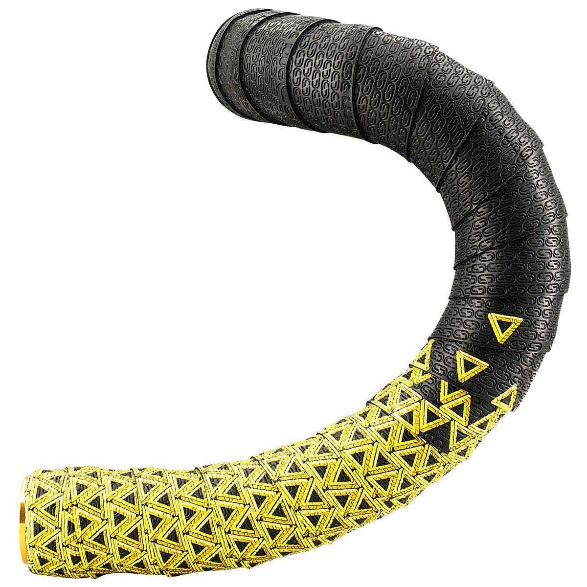 Deda Elementi Loop Handlebar Tape, Black/Yellow, Kunststoff