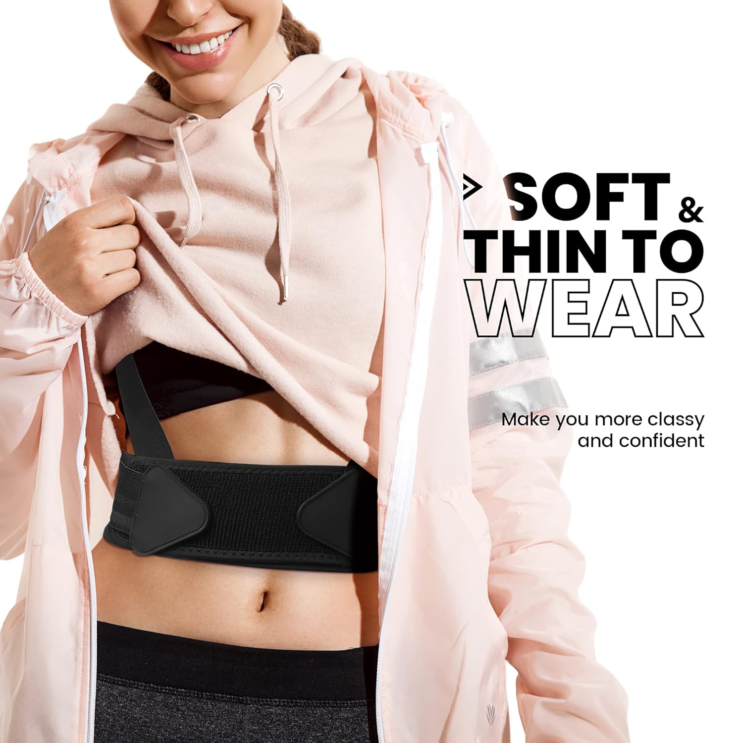 VANRORA Posture Corrector for Women and Men, Back Brace Fully Adjustable & Comfy, Support Straightener for Spine, Back, Neck, Clavicle and Shoulder, Improves Posture and Pain Relief S/M: Industrial & Scientific