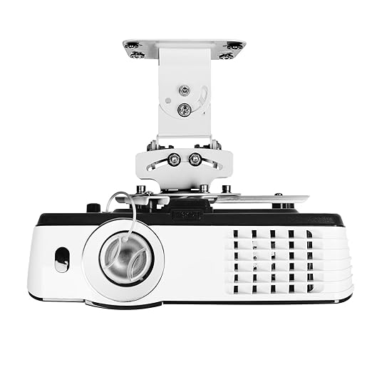 title=Duronic PB05XB Supporto universale per proiettore staffa videoproiettore da