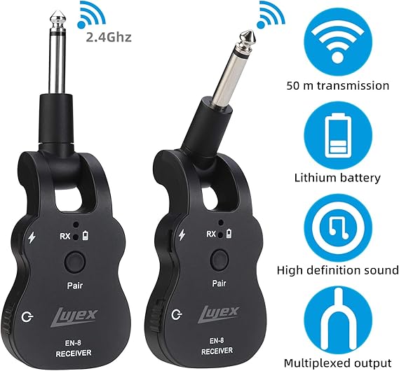 Wireless Guitars,Transmitter & Receiver System