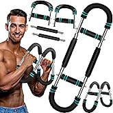 Twister Arm Trainer, Adjustable 40-100lbs Chest Workout Equipment, Chest Trainer for Men, Shoulder Muscle Training Fitness Equipment, Detachable Design Fitness Anywhere