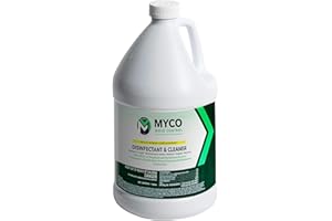 EXPRESS CHEM Myco Mold Control Concentrate – EPA-Registered Hospital Grade Disinfectant & Cleaner, Quat Formula for Mold Remediation & Bacteria Control, Commercial & Residential Use, 1 Gallon