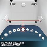PowerA Advantage Wired Controller Xbox Series X|S Arctic Ice Officially Licensed view 4