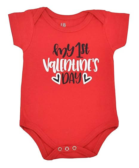 valentine's day onesie baby girl