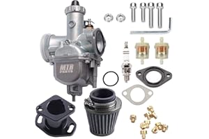 MTRPARTS VM22 Carburetor VM22 Predator 212CC 196cc CT200U KT196 Moto Mini Bike Race Go Kart 6.5HP Baja Warrior Heat MB165 MB200 Mini Bike Go Kart Air Filter Kit for Freight Predator GX200 6.5hp Engine…