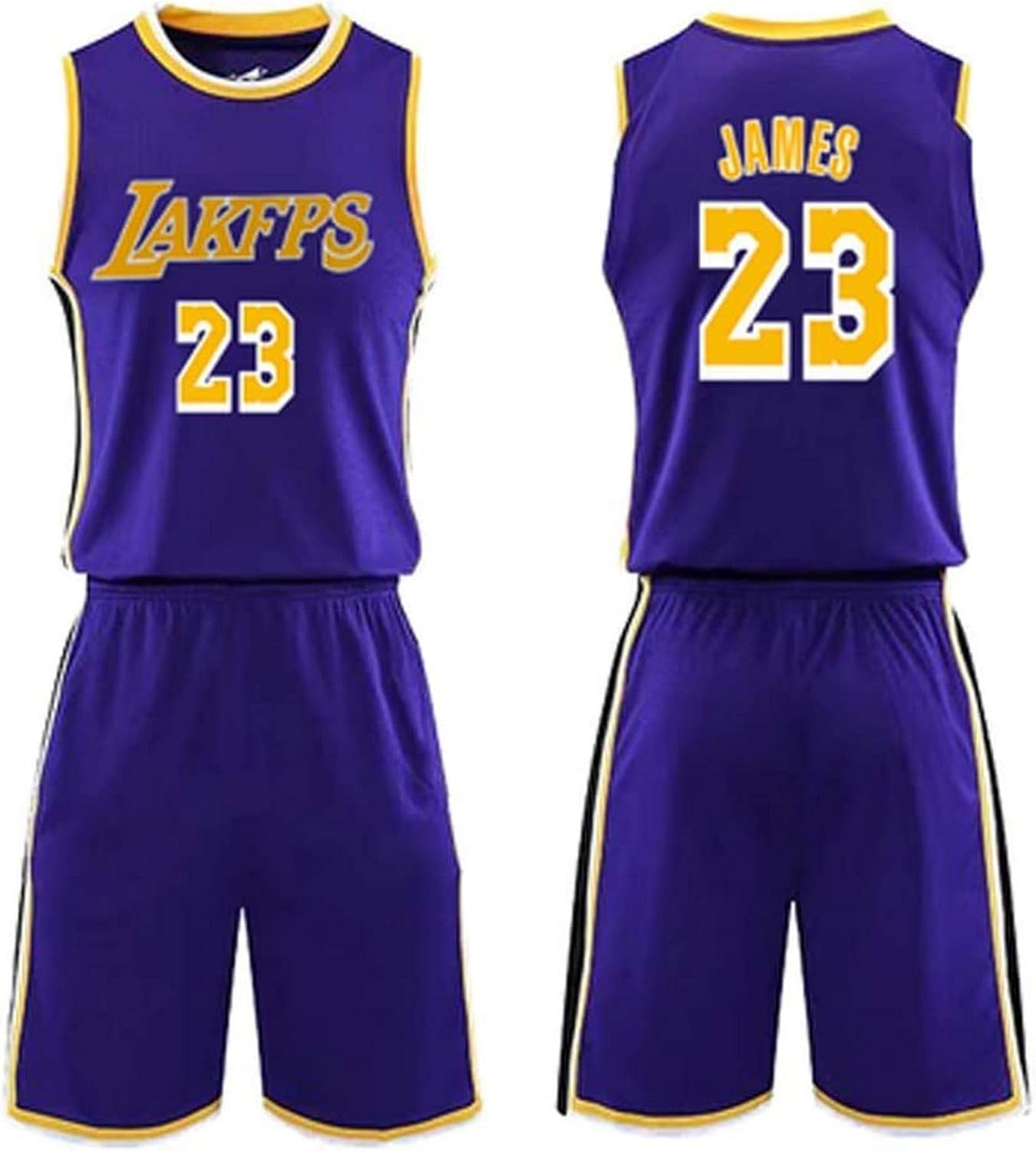 Lebron James 23 Basketball Jersey, Los Angeles Lakers Basketball