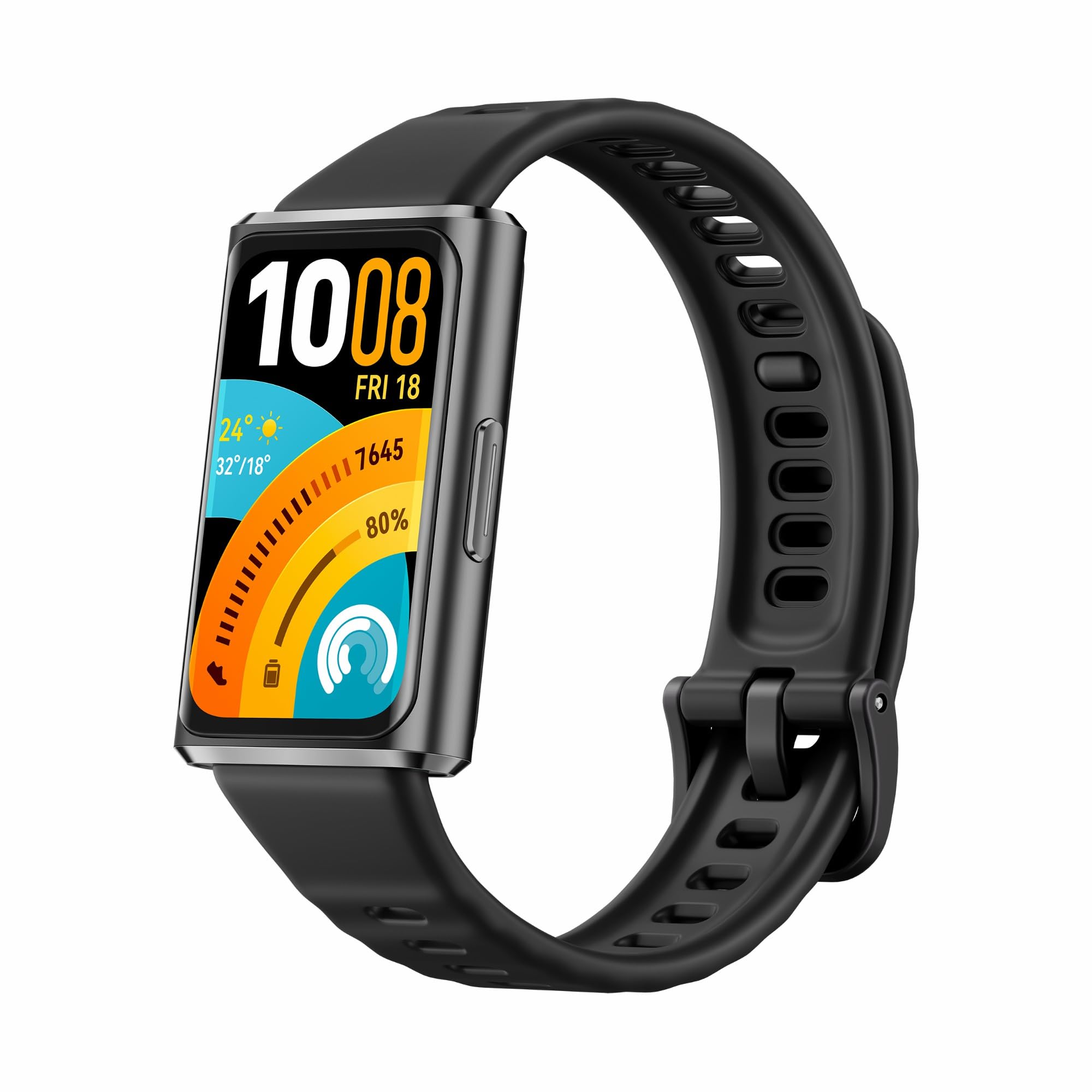 HUAWEI Band 11 Pro Smartwatch, Autonomes GPS Fitness Tracker, 1,62″ AMOLED 2000 Nits, Herzfrequenz- & Schlaftracking, SpO2, Wohlbefinden, Bluetooth, 5 ATM, Android & iOS, Legierungsgehäuse, Schwarz
