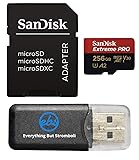 SanDisk 256GB Micro SDXC Memory Card Extreme Pro