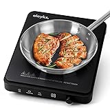 Olayks Portable Induction Cooktop, Countertop