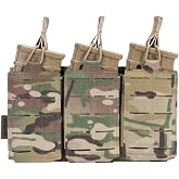 EXCELLENT ELITE SPANKER Tactical Mag Pouch Open-Top Single/Double/Triple Molle Magazine Pouch for Magazines M4 M16 AR-15 5.56