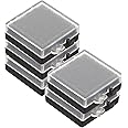Healifty 5pcs Electronic Component Case Plastic Electronic Components Parts Case Anti-Static Electronic Parts Boxes Chip Container with Sponge