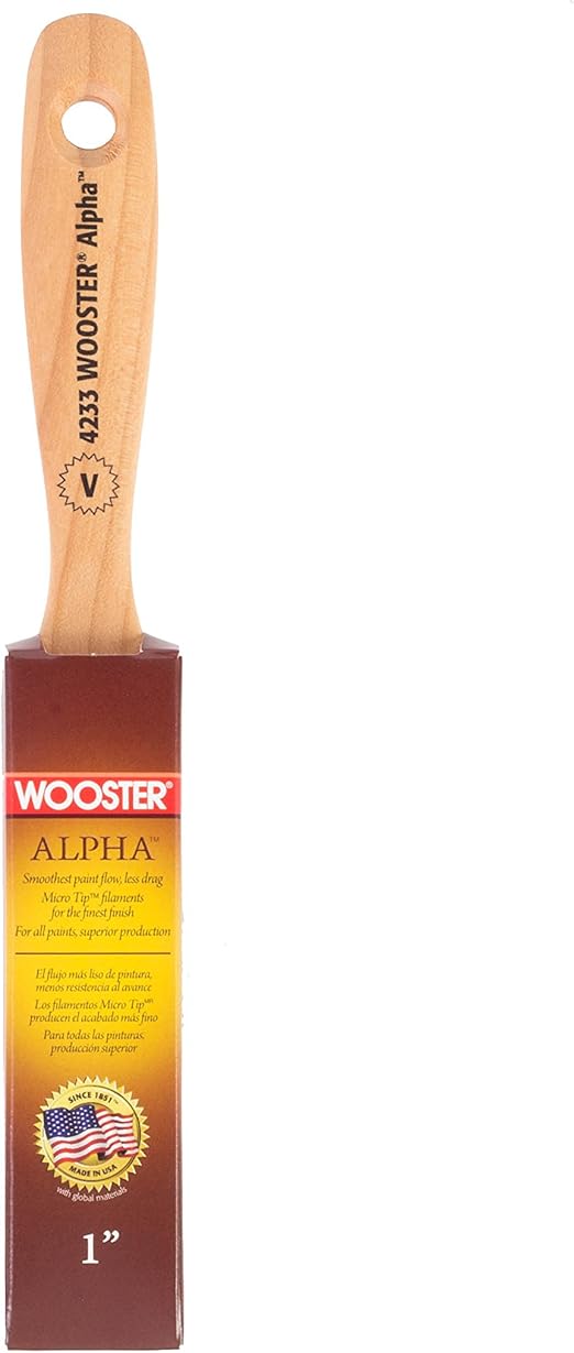 Wooster Brush 42331 Alpha Varnish Paintbrush, 1 Inch Household
