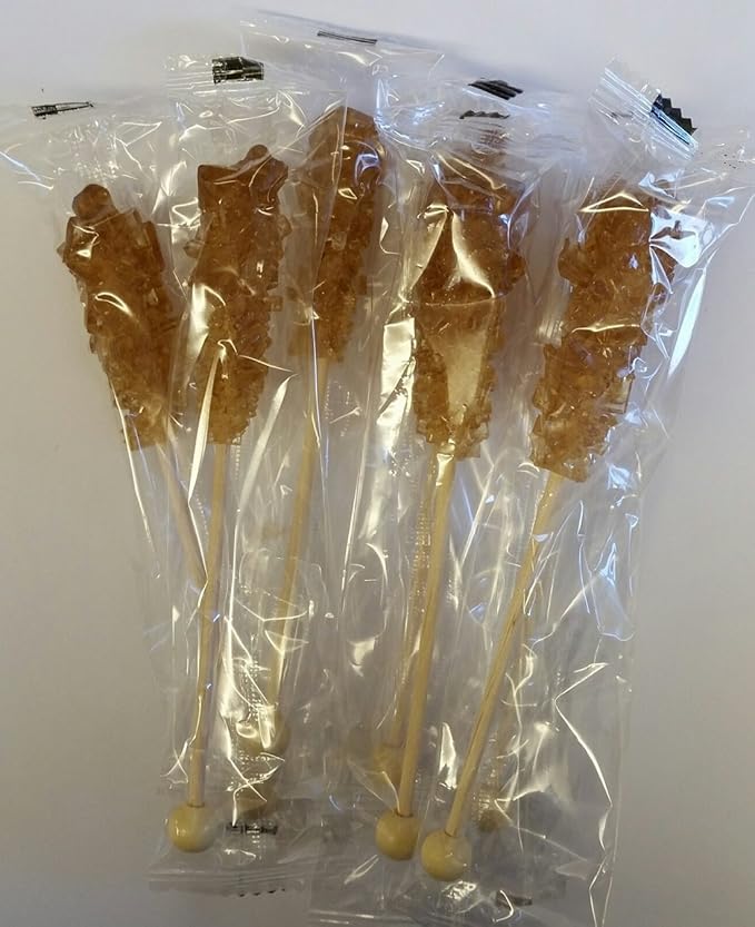 25 x Individually Wrapped Brown Sugar Swizzle Sticks Amazon.co.uk Grocery