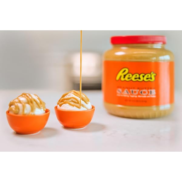 REESE’S PEANUT BUTTER SAUCE BULK JAR, 4.5 LBS