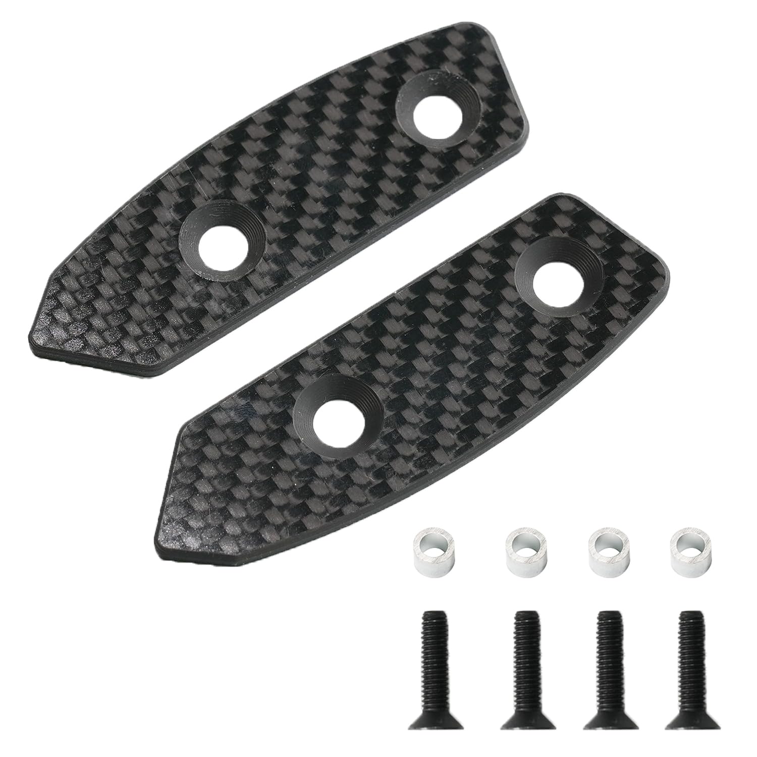 Simnliras Carbon Fiber Mirror Block Off Base