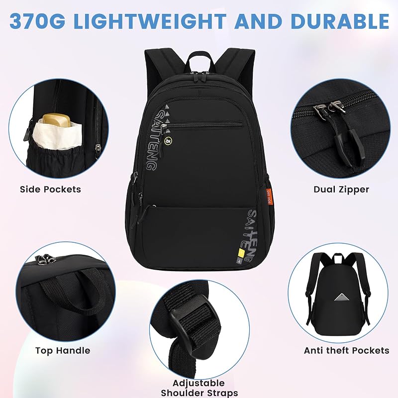Mochila de 40 x 20 x 25 cm para avión Ryanair mochila de viaje extensible de 15,6 pulgadas para portátil mochila de viaje para negocios viaje portátil mochila, Orange-40x20x25, 40 x 20 x 25 cm