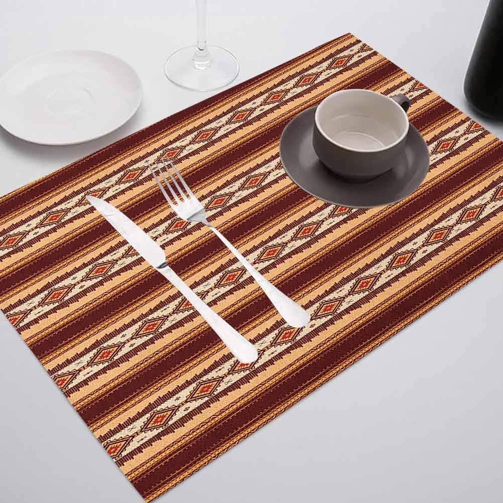 FloraGrantnan Washable NonSlip Heat Resistant Kitchen Table Mats