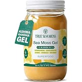 True Sea Moss &ndash; Dried Mixed Fruits&ndash; Ashwagandha Pack of 1 (Labels may Vary) | No Sugar, Vegan, Non-GMO, GMP, Gluten-Free, Halal &ndash; Wildcrafted Seamoss, Dried Fruits &amp; Vegetables&ndash; Vitamins &amp; Minerals