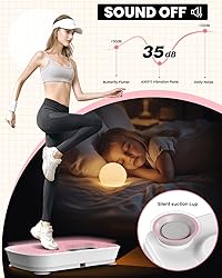 AXEFIT Vibration Plate Exercise Machine - Bluetooth