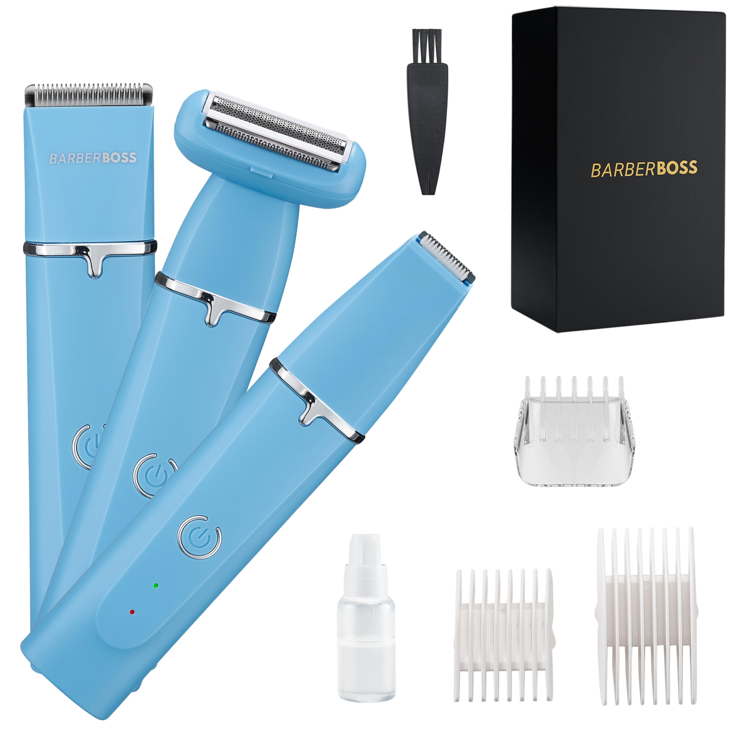 BarberBoss All-in-One Hair Trimmer Men, Beard Trimmer Men, Hair Clippers Men, Mens Grooming Kits, Clippers for Men Haircut, Detail Grooming, Hair Clipping