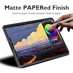 Esanik [2+2 Pack 9H Tempered Papered Glass Screen