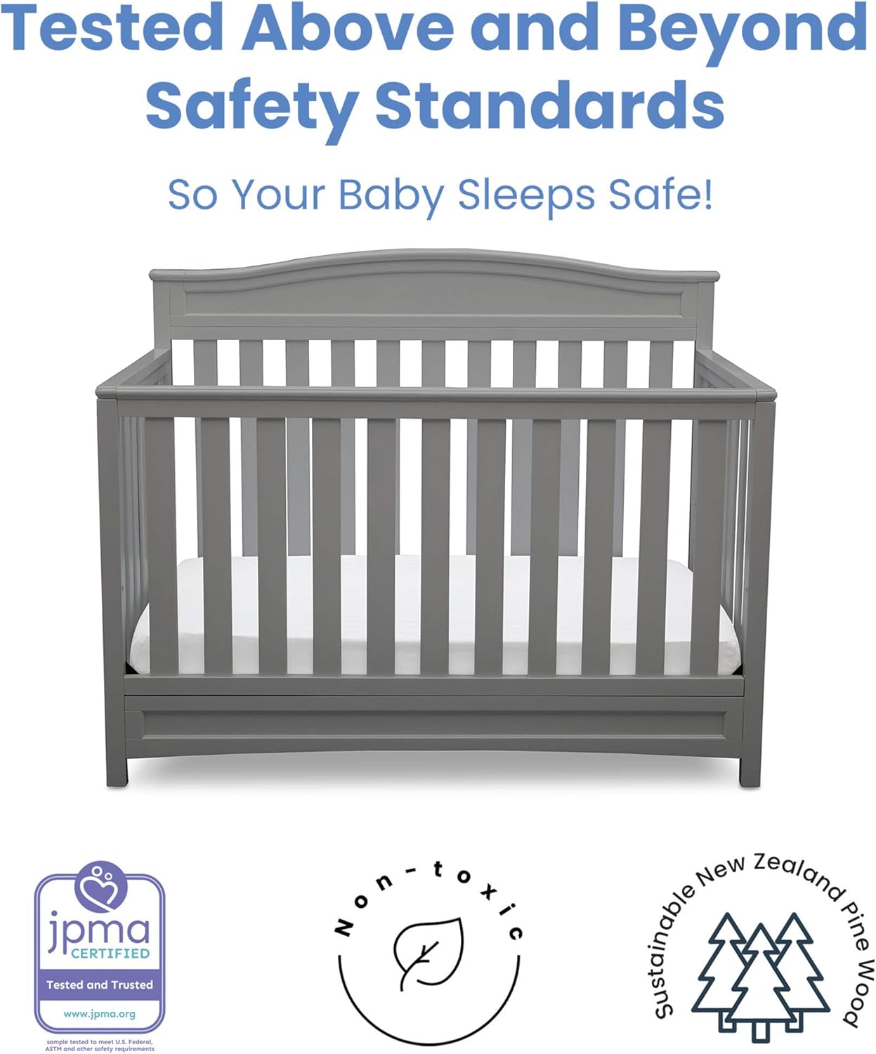 delta emery 4 in 1 crib