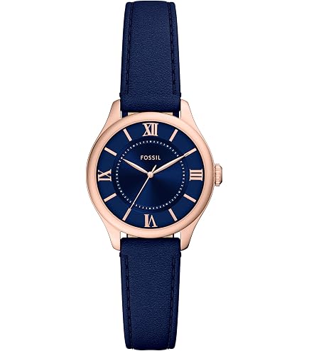 NWT Fossil Scarlette Quartz Crystal Blue Dial Ladies Watch Fossil ES5476 Scarlette Watch • EAN: 4064092388428  main image 3