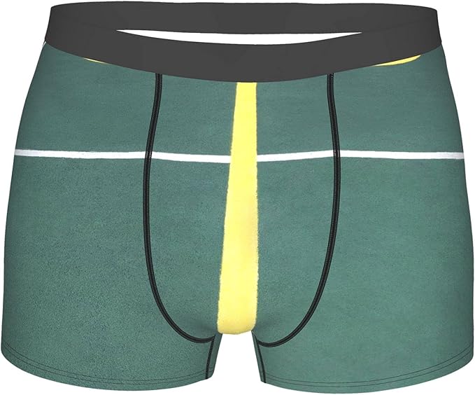 NUGGHU Center Circle for Football Underwear Boxer Briefs Soft Quick Dry