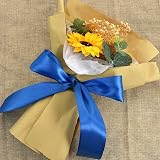 POPOYU Dark Blue Satin Ribbon 40mm 22m Claret Hair Cake Gift Wrapping view 5