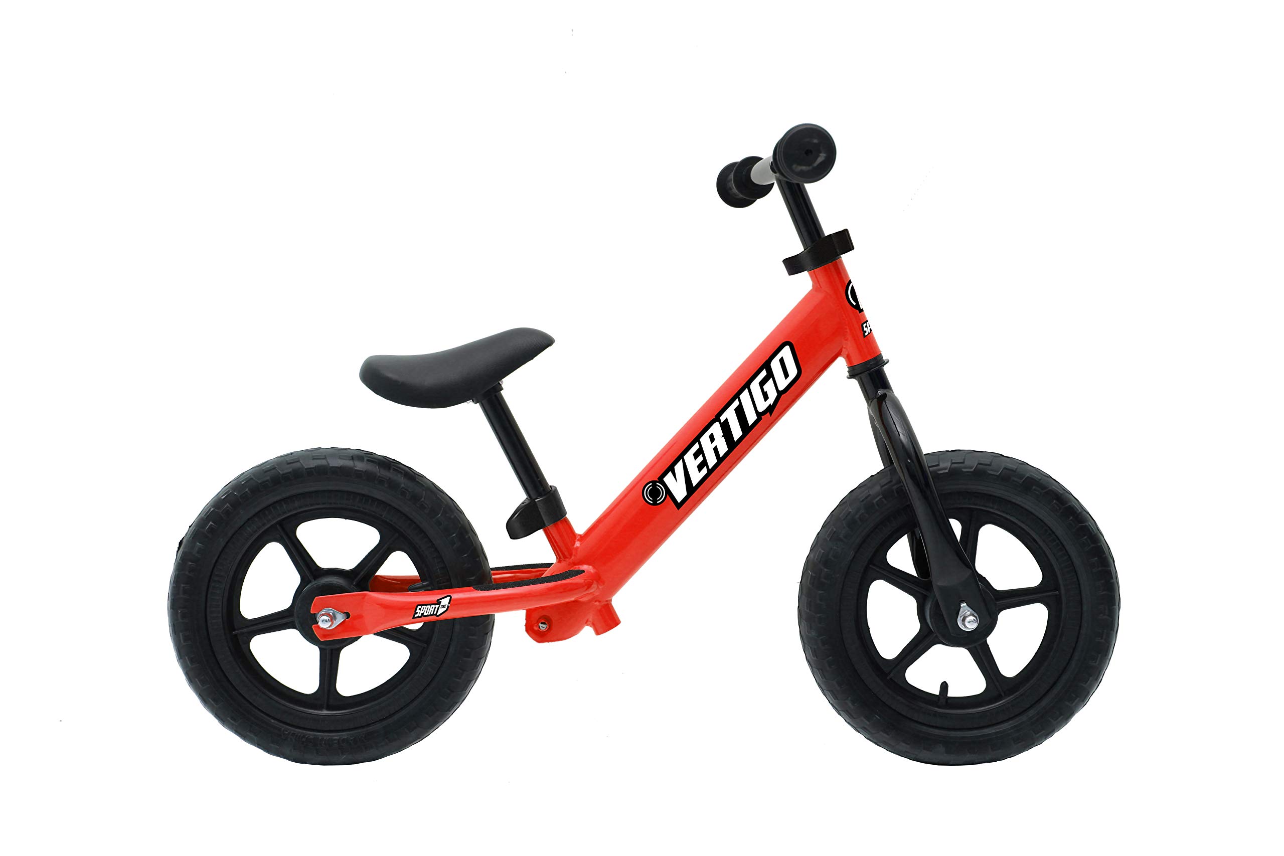 Sport 1 Pedagogical Bicycle without Pedals, Red Colour, Vertigo