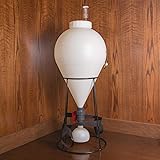 Strange Brew Fastferment 7.9 gal Plastic Conical Fermenter With Floor Stand And Wall Mount