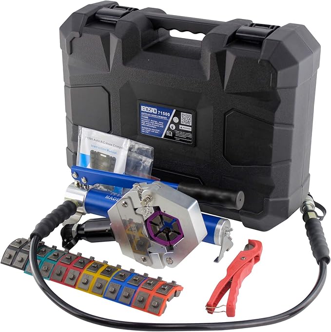 IBOSAD Hydraulic AC Hose Crimper HydraKrimp 71500 Manual A/C Hose