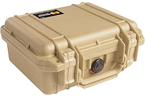Pelican 1200 Case with Foam for Camera-Desert Tan