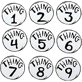 Dr. Seuss Thing 1-9 T-Shirt Iron On Printed Patch Costume Set for Kids and Adults