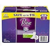 An item of Poise Very Light Absorbency Long Incontinence Panty Liners, 132 ct.-