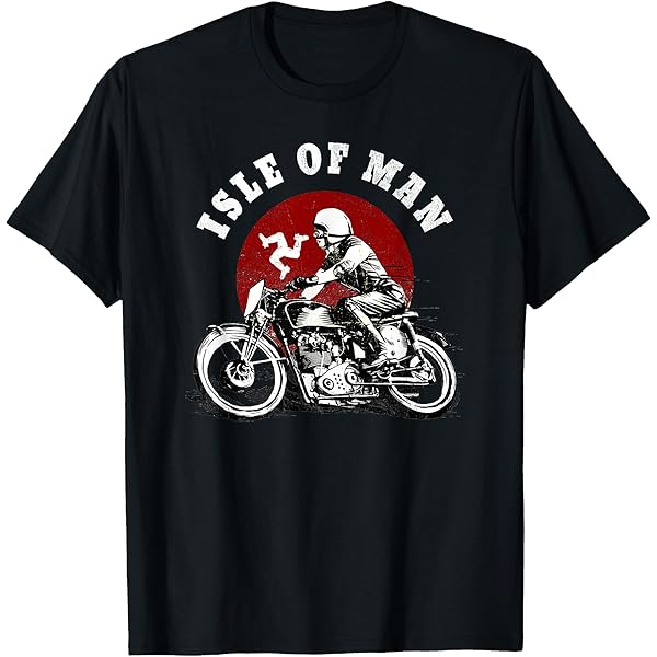 Amazon.com: Isle Of Man Road Racing Manx Retro Motorcycle