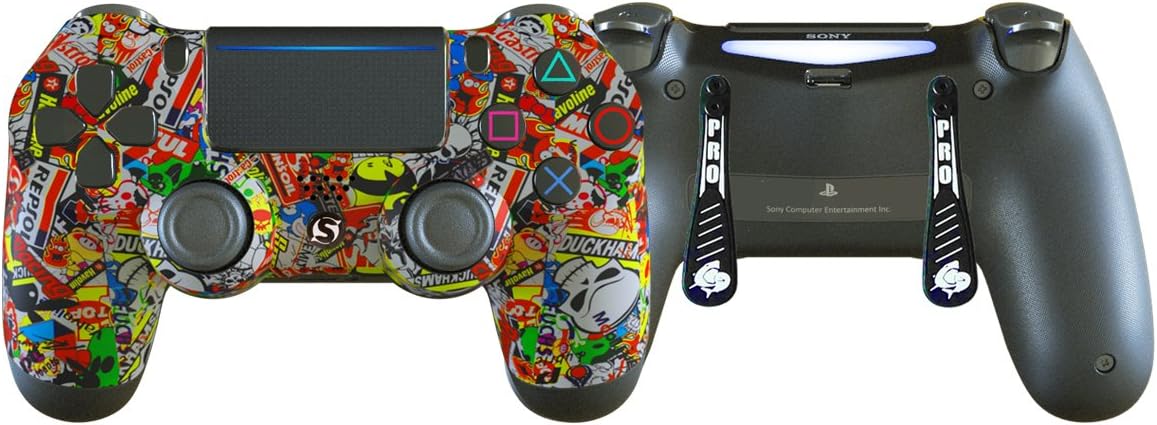 SharQ PS4 StickerBomb V2 Play Station 4 Controller