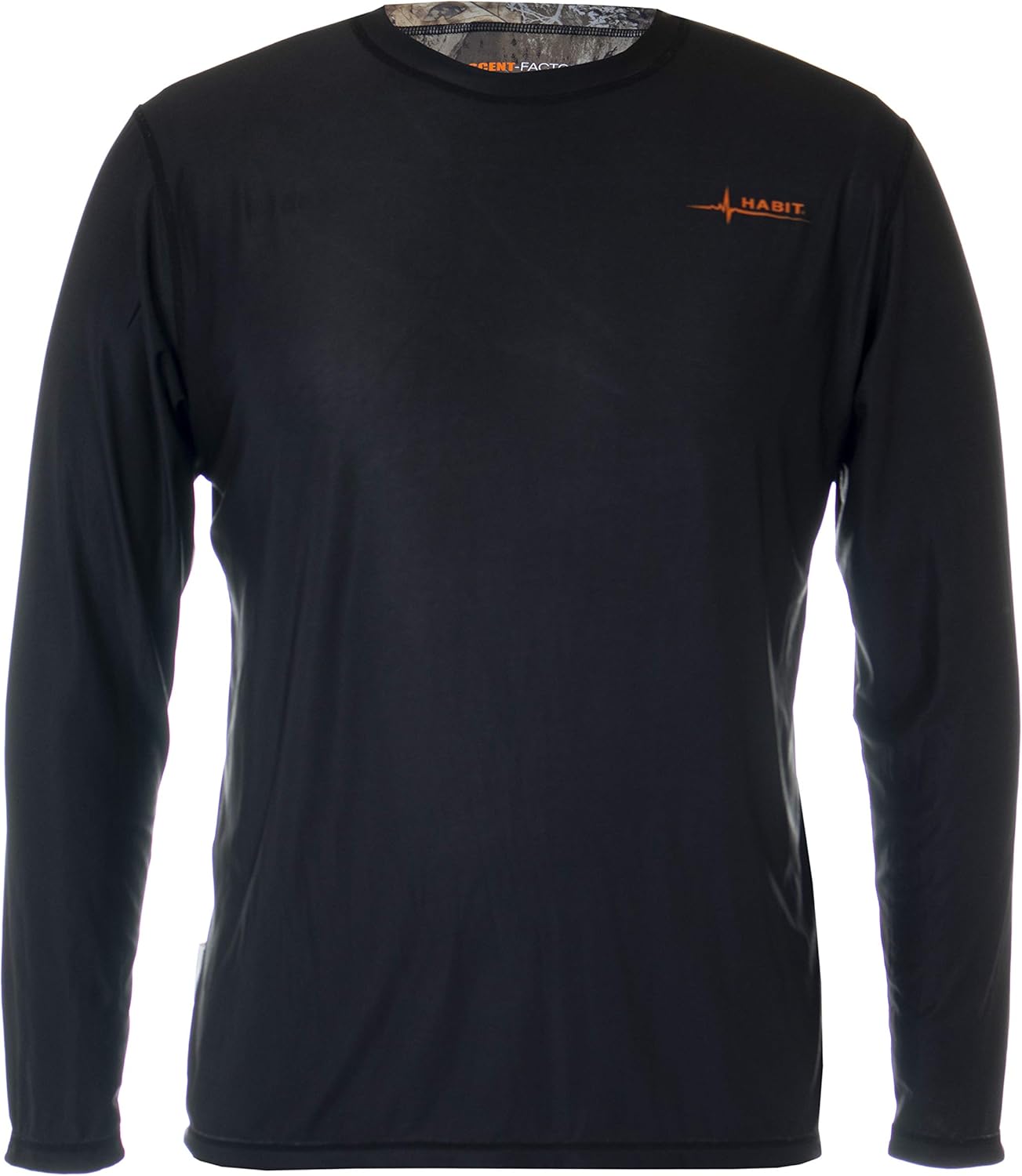 HABIT Men's Standard Pike Creek Reversible Long Sleeve Camo Tee: Clothing