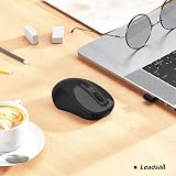 LeadsaiL Wireless Mouse 1600 DPI Silent Click 4 Buttons USB Windows Mac view 7