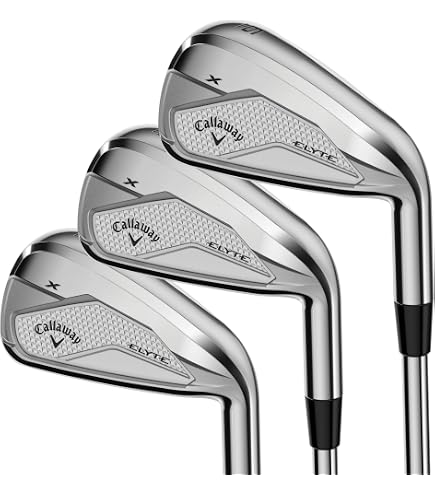 Amazon.com : Callaway Elyte X Iron Sets, 5-PW,AW, Steel, Stiff