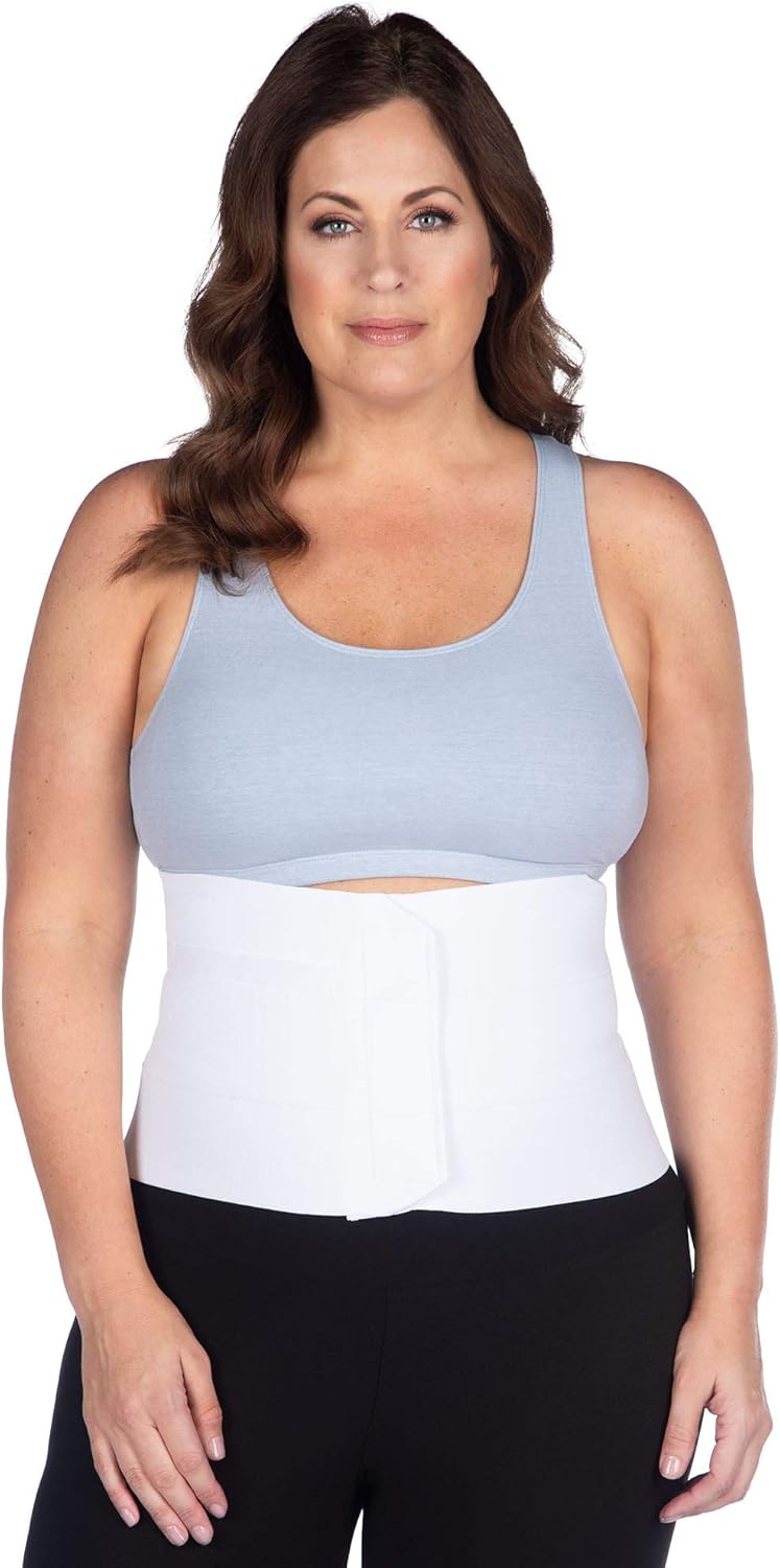 Leading Lady Women's Abdominal Binder & Waist Support, ML - 9" Height: Health & Personal Care