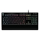 Logitech G213 Prodigy Gaming Keyboard, RGB Backlit, Qwerty UK Layout - Black