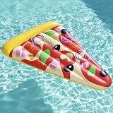Bestway Inflatable Pizza Slice Lounger Float - Multicolour, 6ft, L view 2