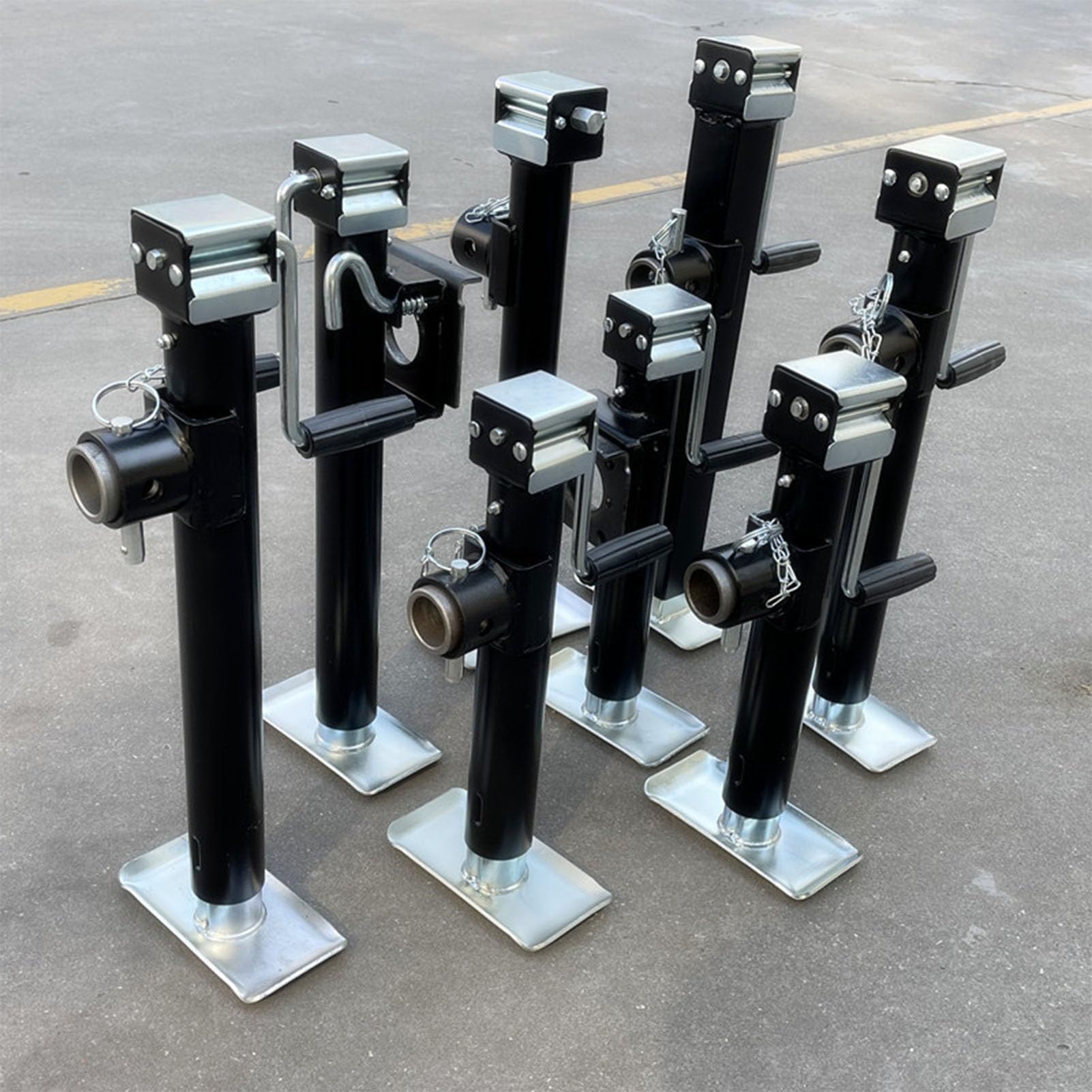 Mua Welded Pipe Mount Swivel Trailer Jacks Side Crank Trailer Jacks